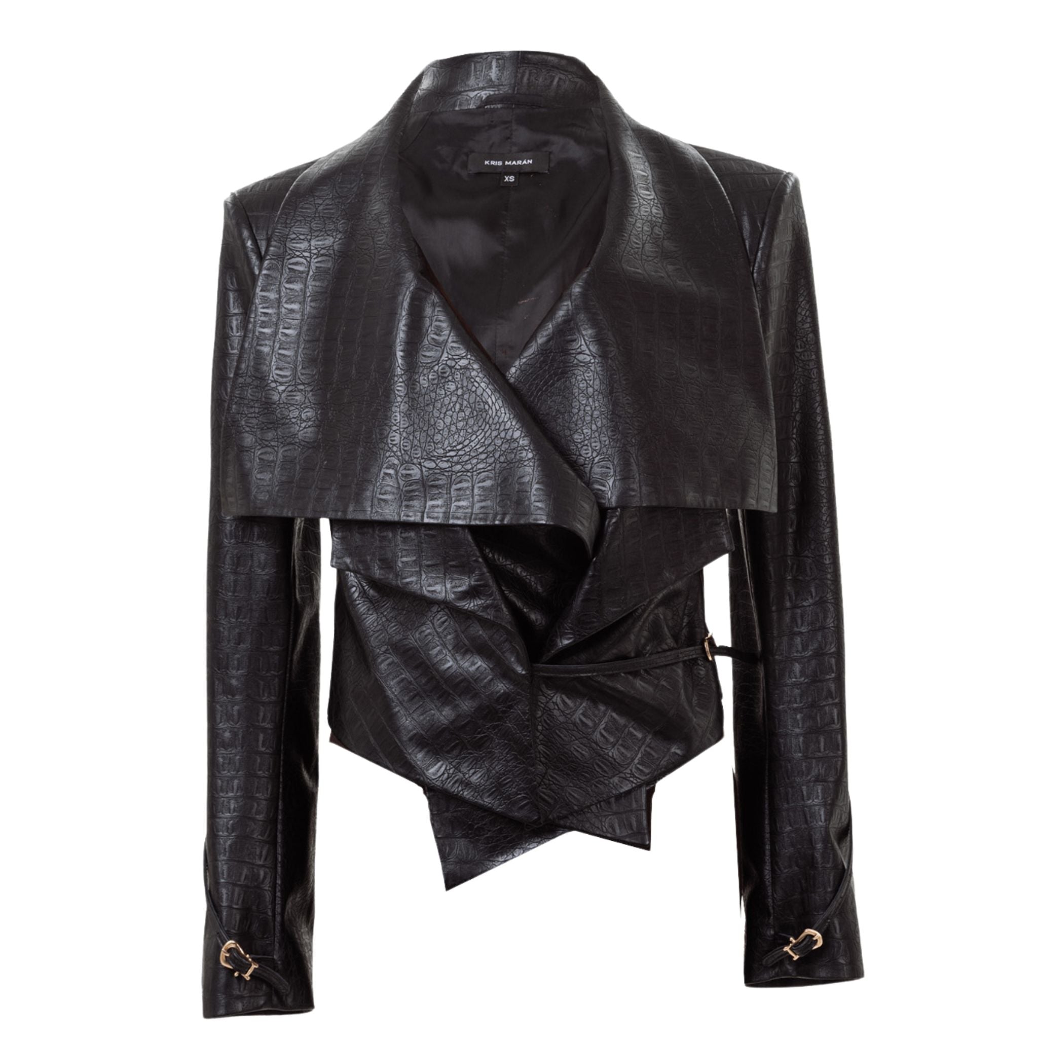 Reptilia Vegan Leather Jacket