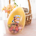 Huevo de Pascua Jumbo Personalizado con el Nombre de la Vaca de las Tierras Altas Regalo para la Fiesta de la Búsqueda del Huevo de Pascua para Niños