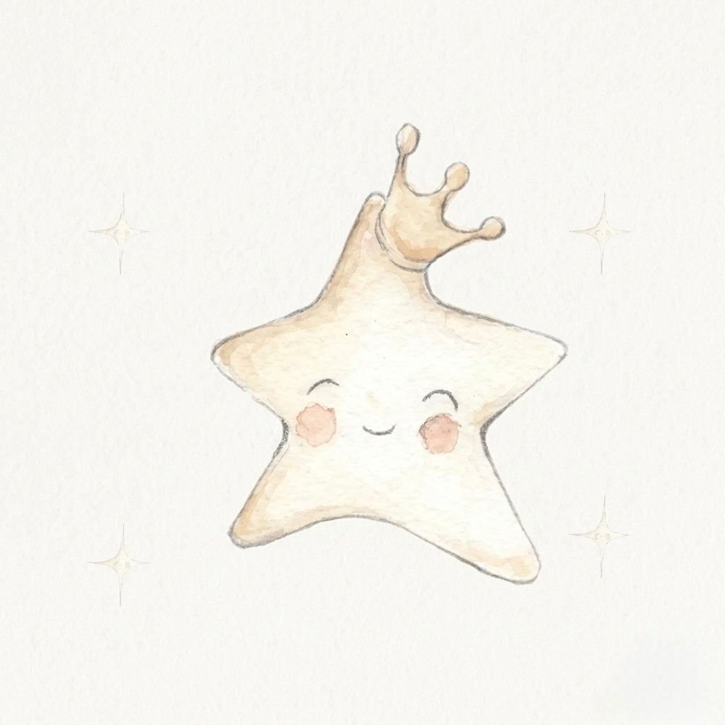 Vinilo Infantil Estrella "Small" STAR 80x80cm