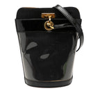 Vinyl Gancini Bucket Bag