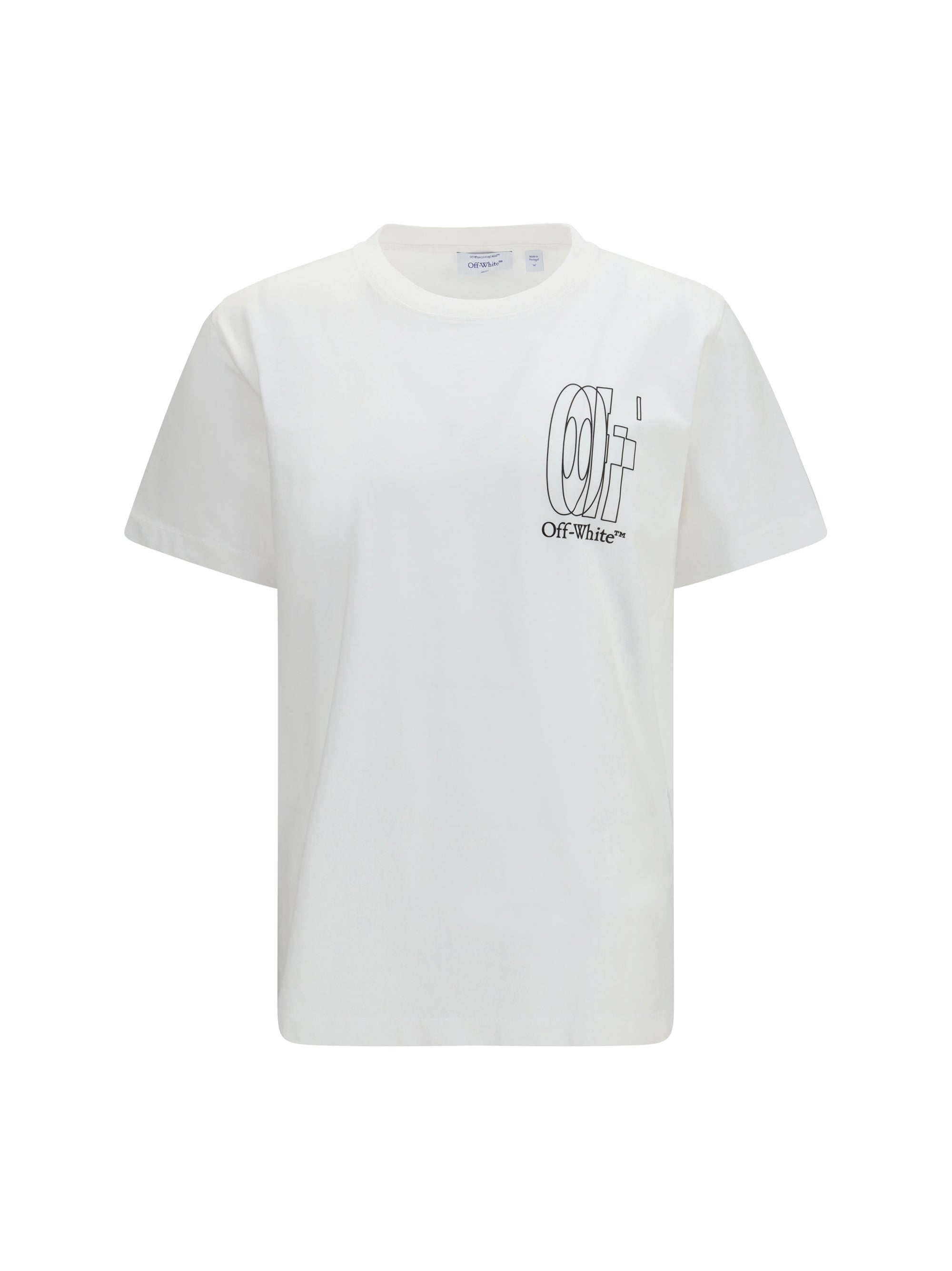 Off-White Logo-Printed T-Shirt — White