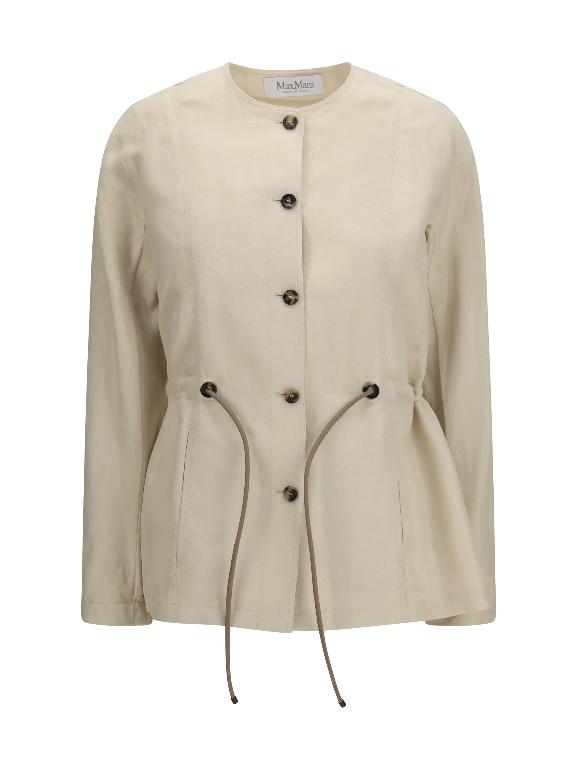 Max Mara Carezza Jacket — Beige