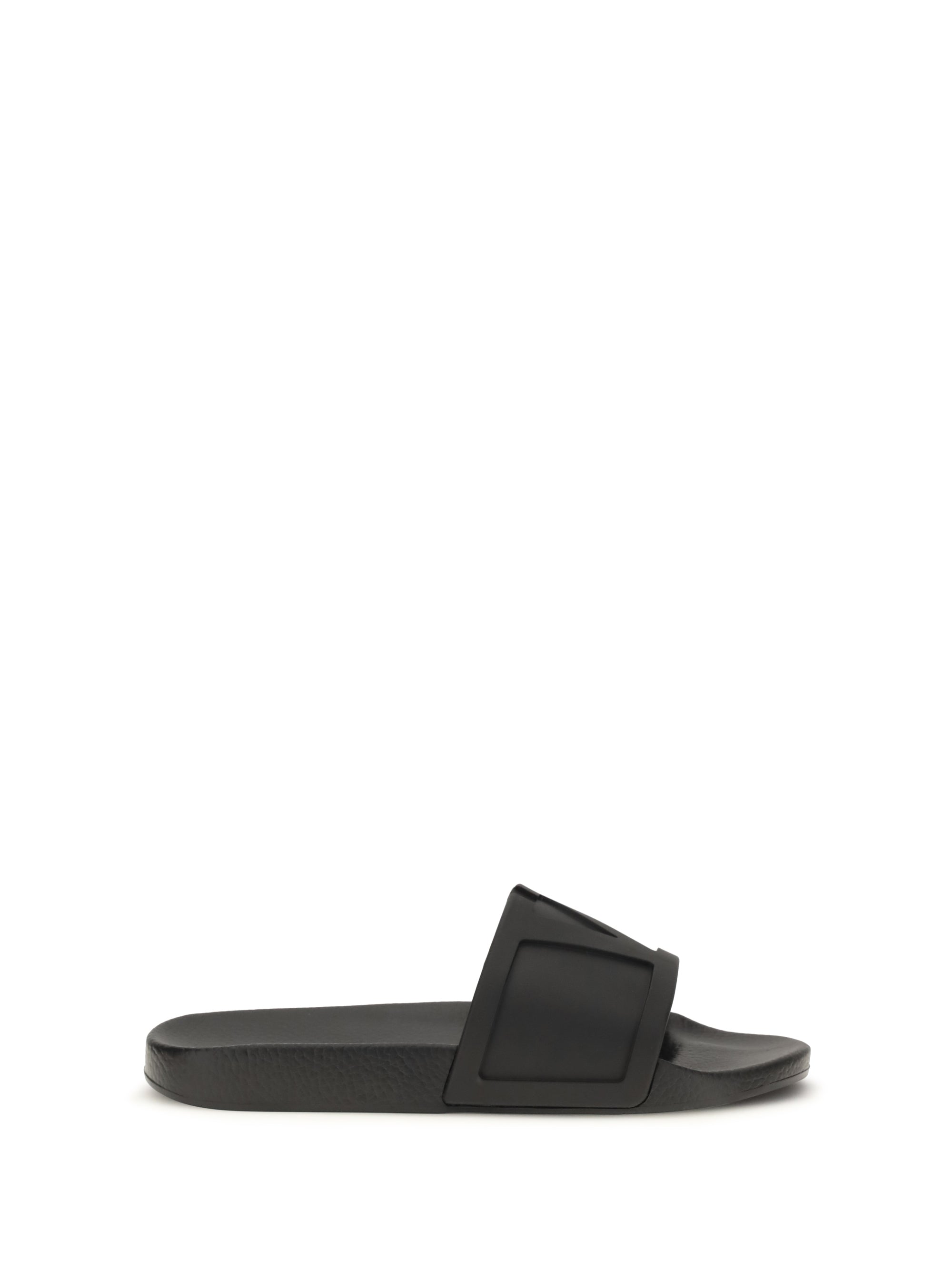 Valentino Garavani Coolside Slider Sandals — Black