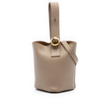 Mini Grained Calfskin Pebble Bucket Bag