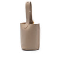 Mini Grained Calfskin Pebble Bucket Bag