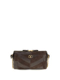 Bolso de Hombro Valentino Garavani Panthea — Marrón