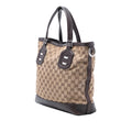 GG Canvas Techno Tag Tote