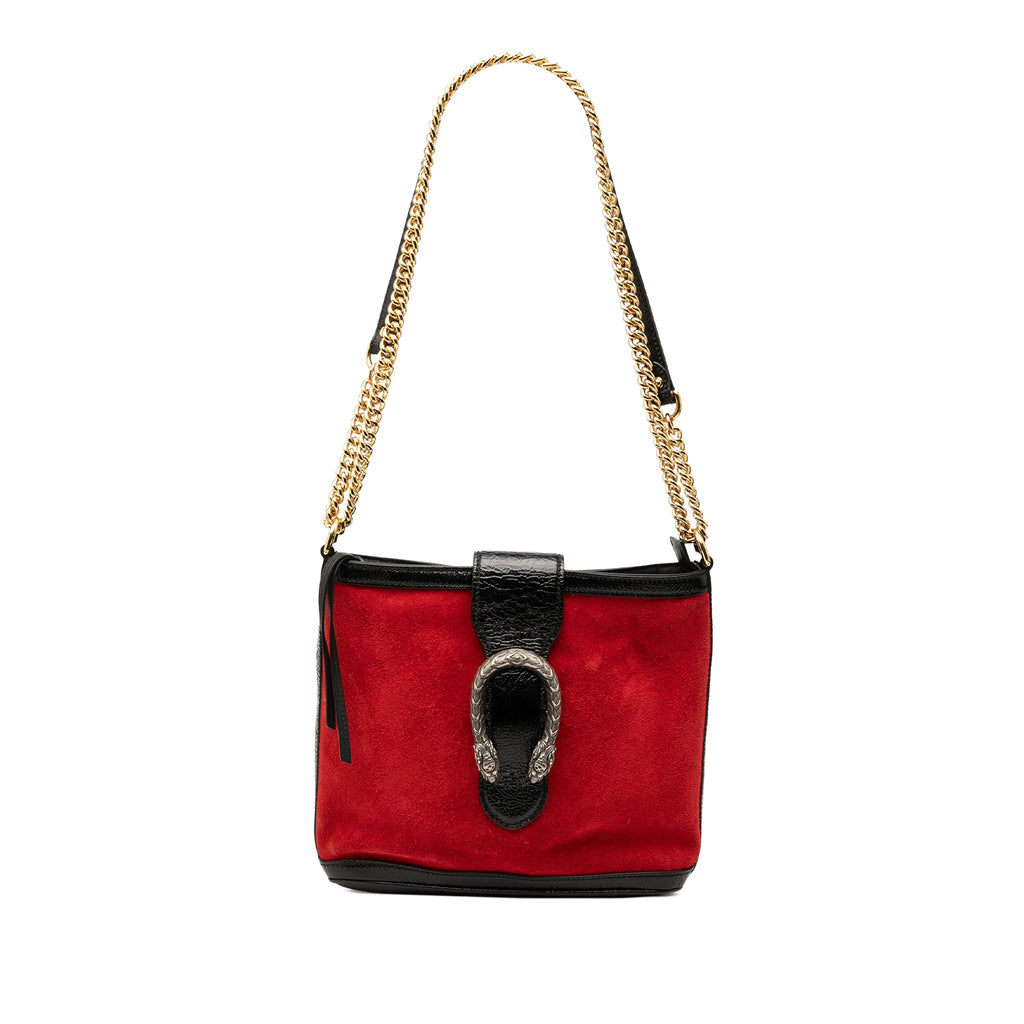 Suede Dionysus Bucket Bag