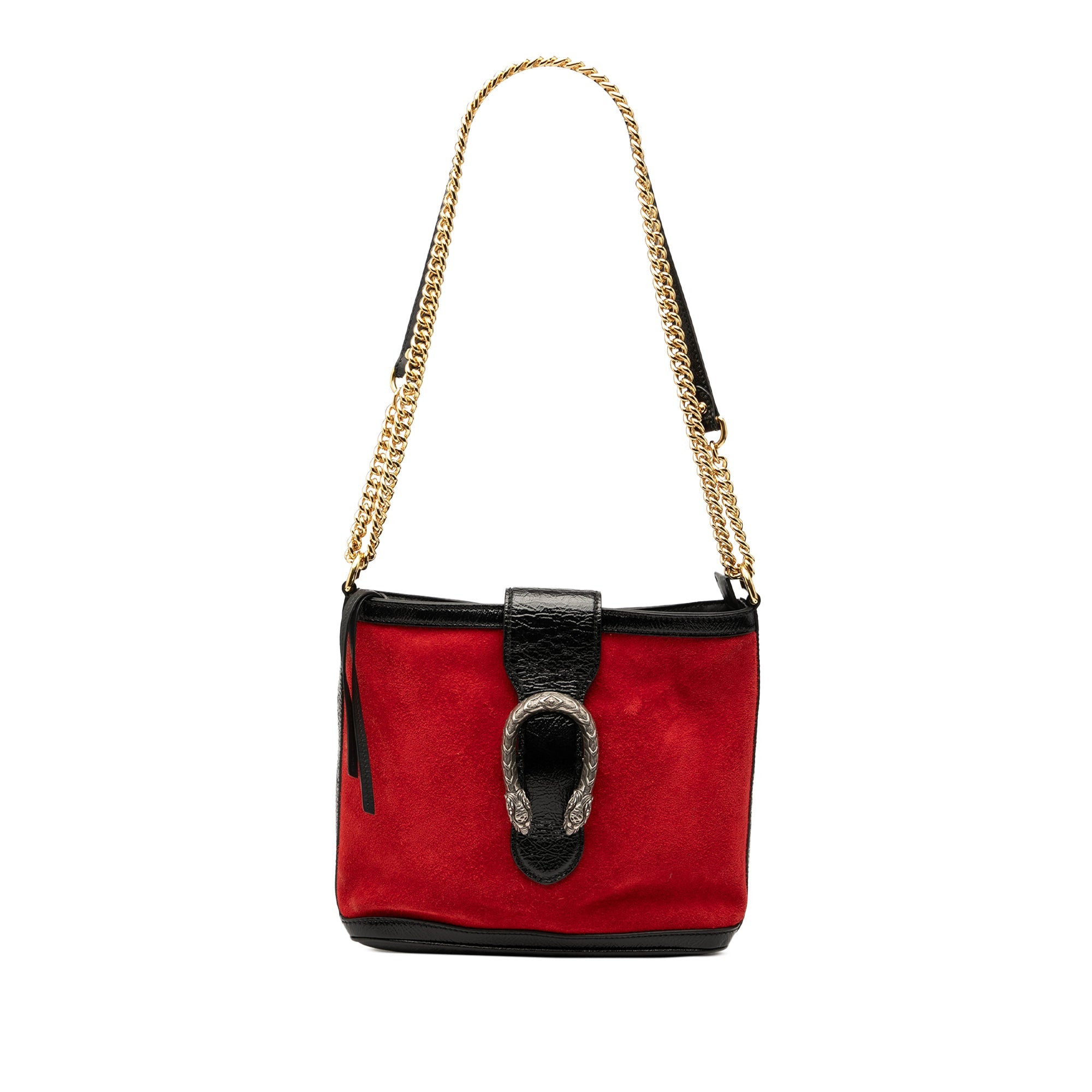 Suede Dionysus Bucket Bag