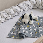 TRENZA PROTECTORA CAPAZO de COCHECITO | Colección Especial SNOOPY Blanco (Pre-Order)