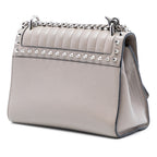 Studded Glace Calf Sound Lock Crossbody