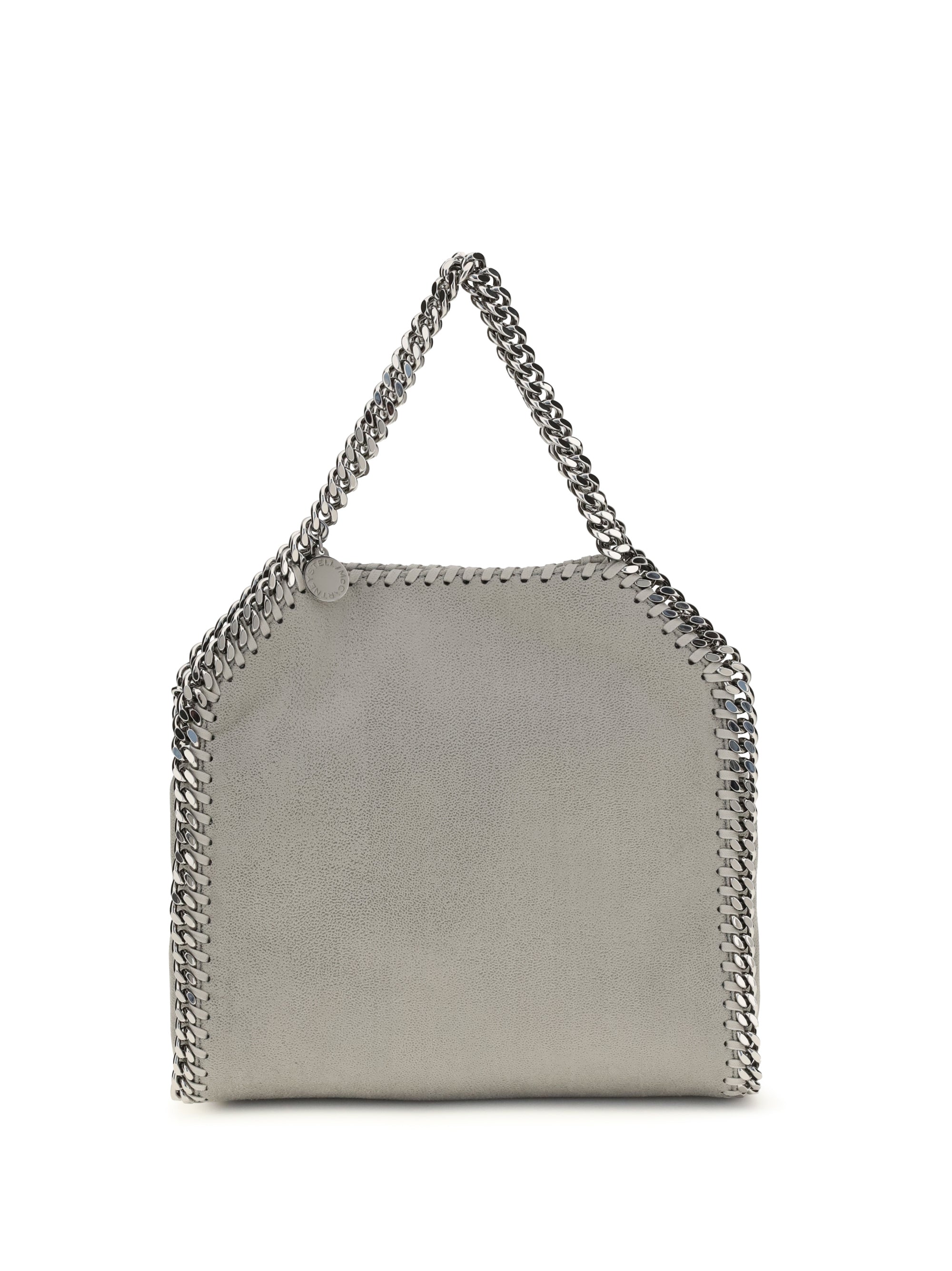 Stella McCartney Falabella Mini Shoulder Bag — Gray