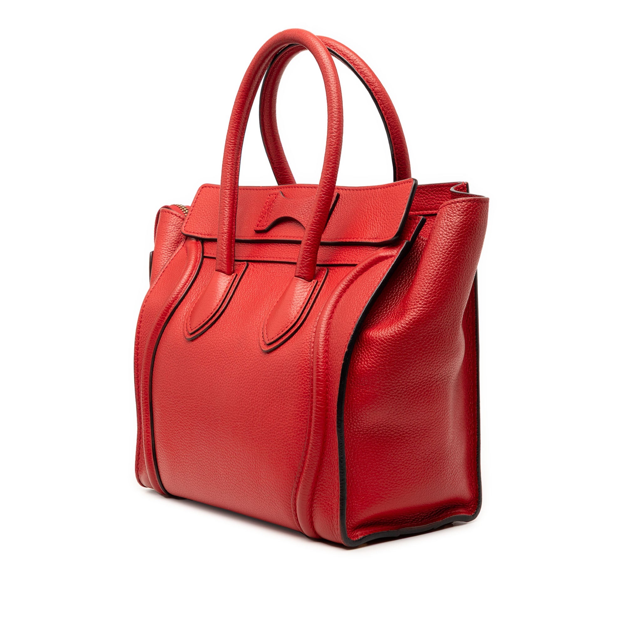 Micro Calfskin Luggage Tote