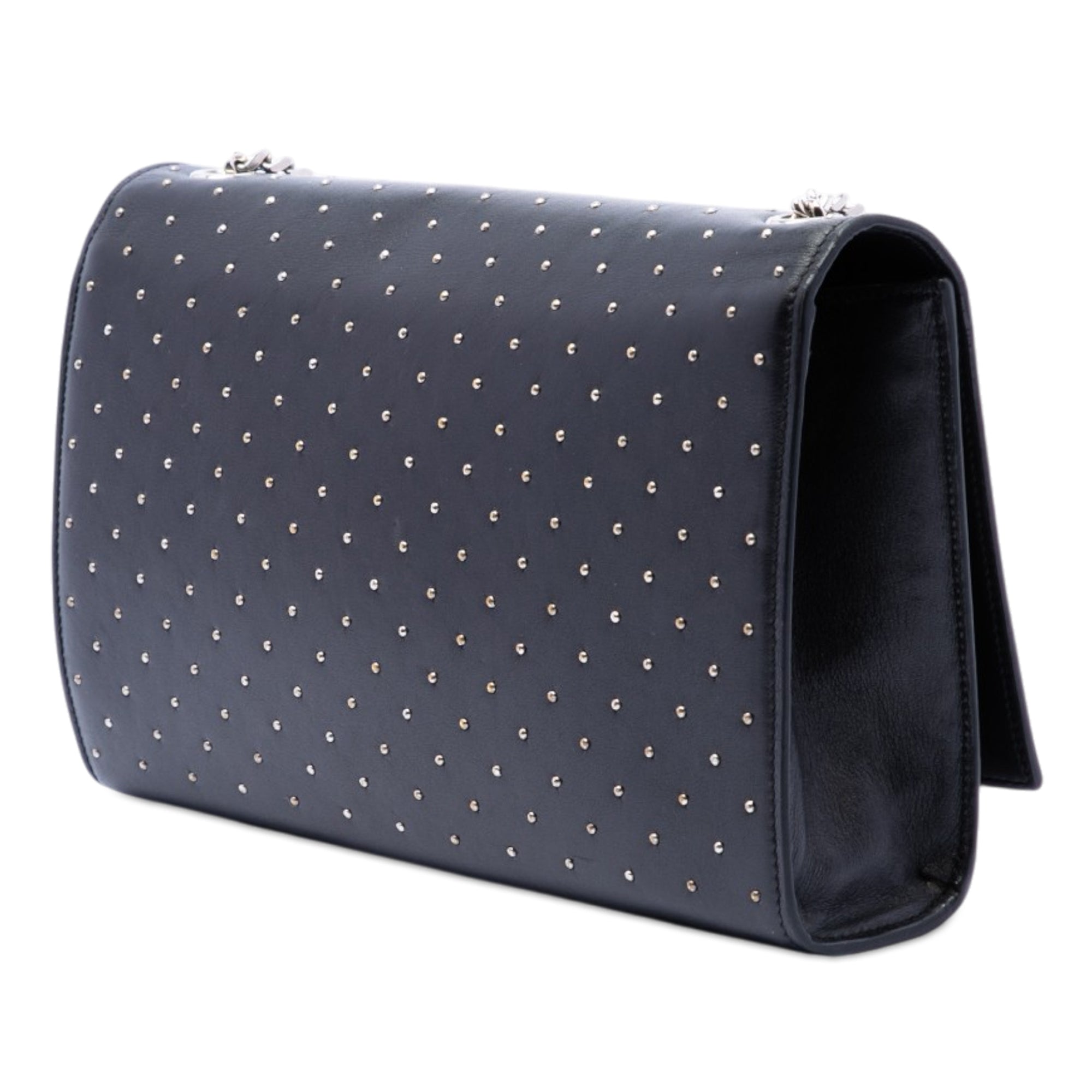 Medium Studded Calfskin Monogram Kate Crossbody