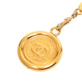 Gold Plated 31 Rue Cambon Medallion Chain Belt