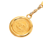 Gold Plated 31 Rue Cambon Medallion Chain Belt