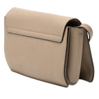 Small Suede and Calfskin Faye Crossbody