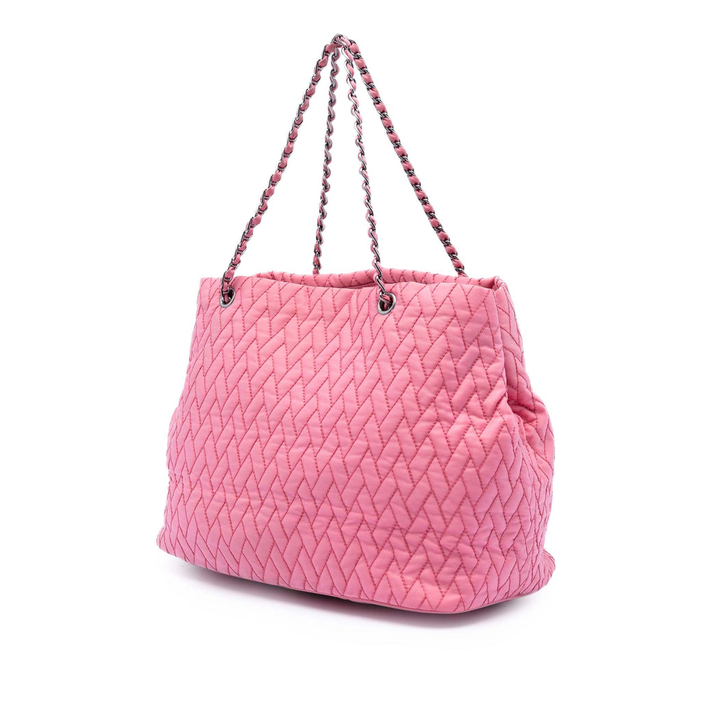 Impuntu Tessuto Chain Tote