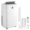 14000 BTU Air Conditioner with Dehumidifier & Auto Sleep Mode, for Room up to 700 Sq. ft