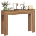 47" Narrow Console Table for Entryway and Hallway in Walnut
