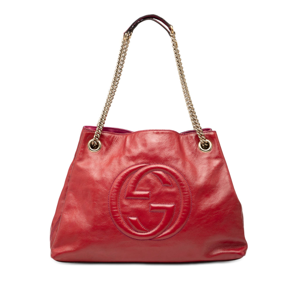 Medium Calfskin Soho Chain Tote