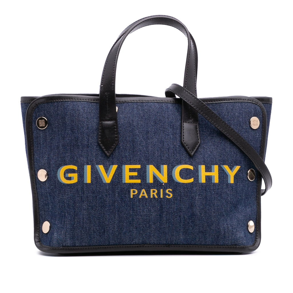 Mini Denim Bond Shopper Tote