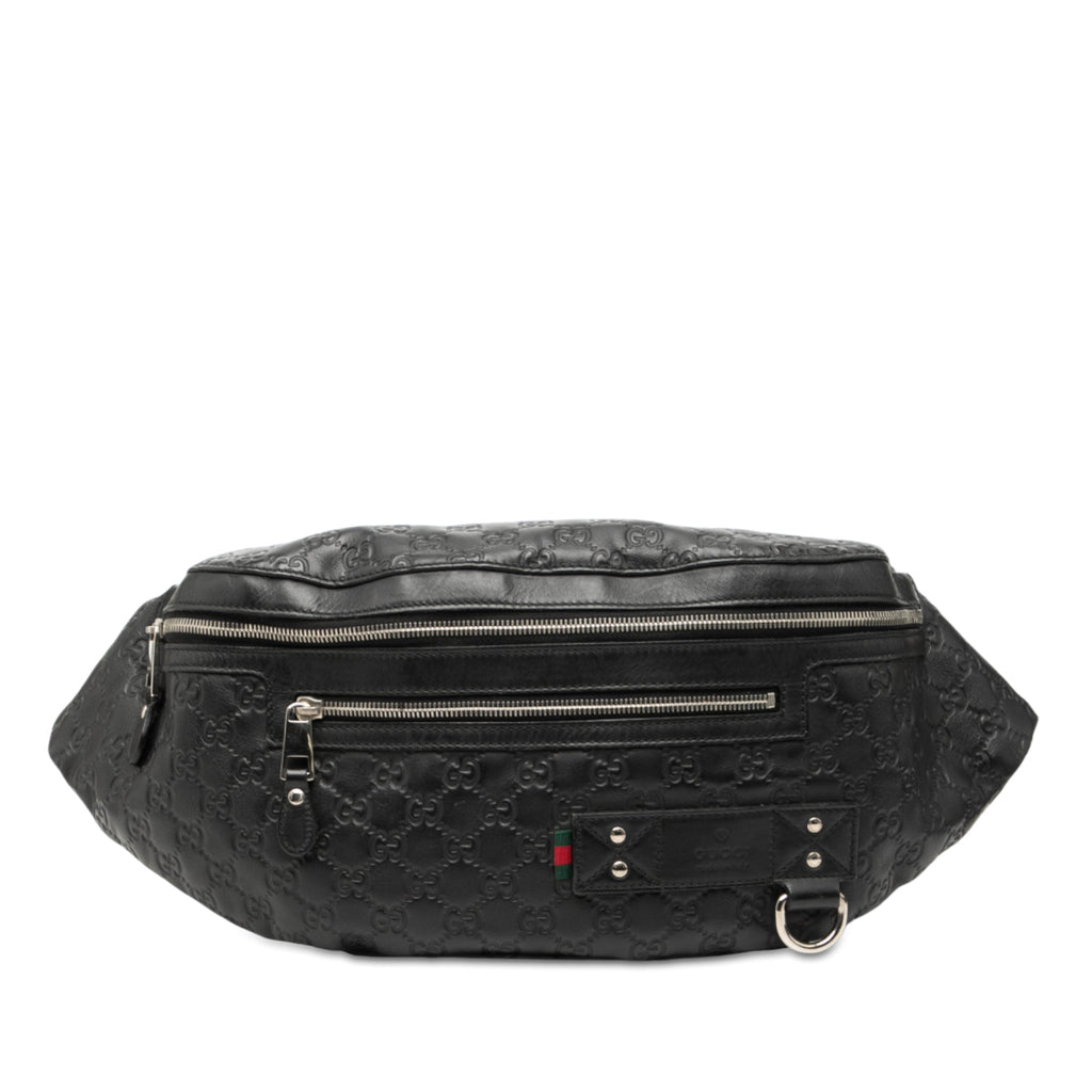 Guccissima Web Belt Bag
