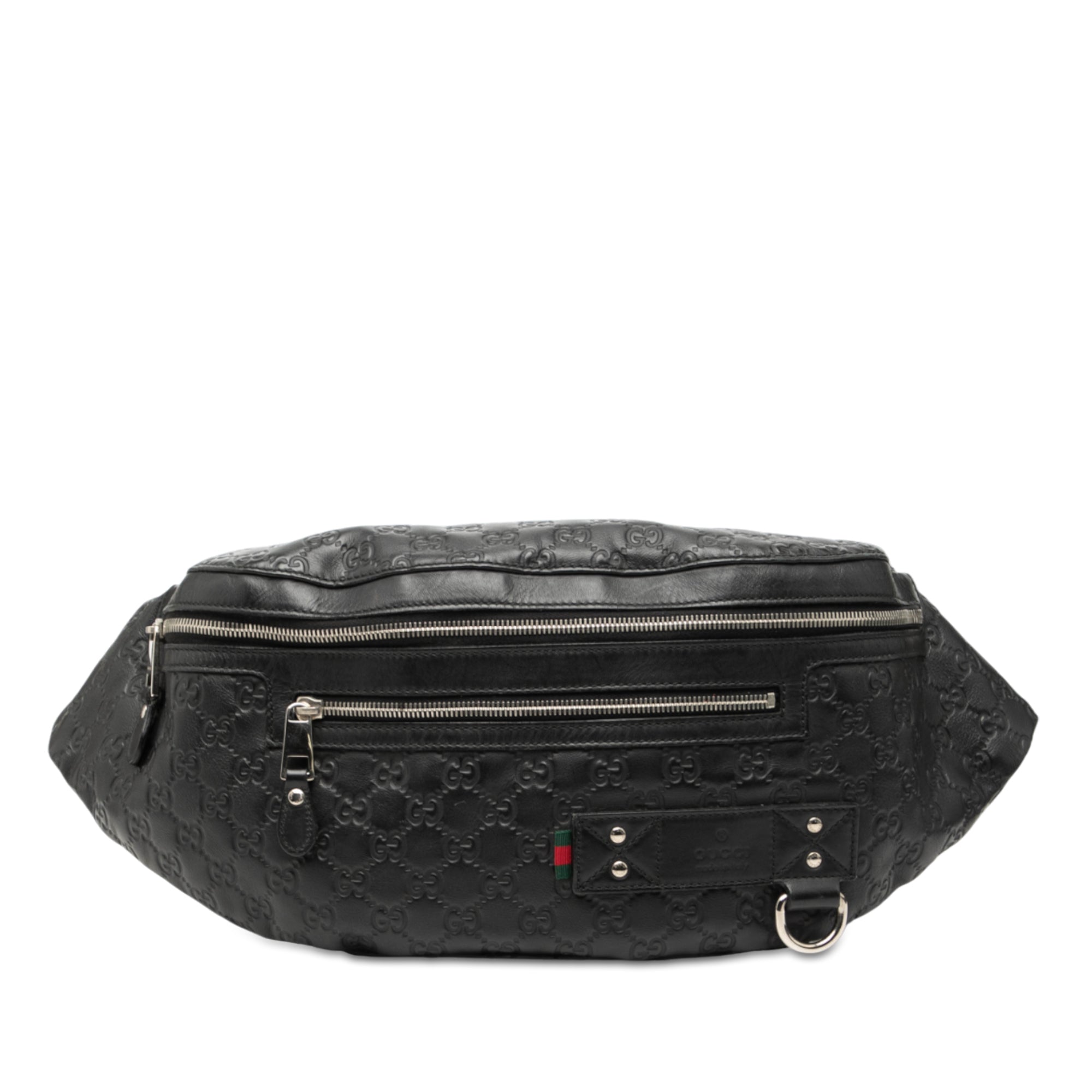Guccissima Web Belt Bag