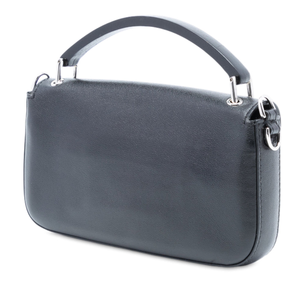 Marc Jacobs Calfskin Baguette Phone Pouch Satchel