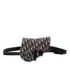 Oblique Canvas Saddle Belt Bag