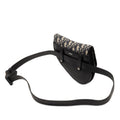 Oblique Canvas Saddle Belt Bag