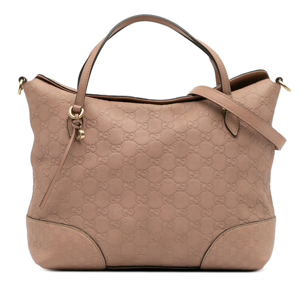 Medium Guccissima Bree Fold Over Tote
