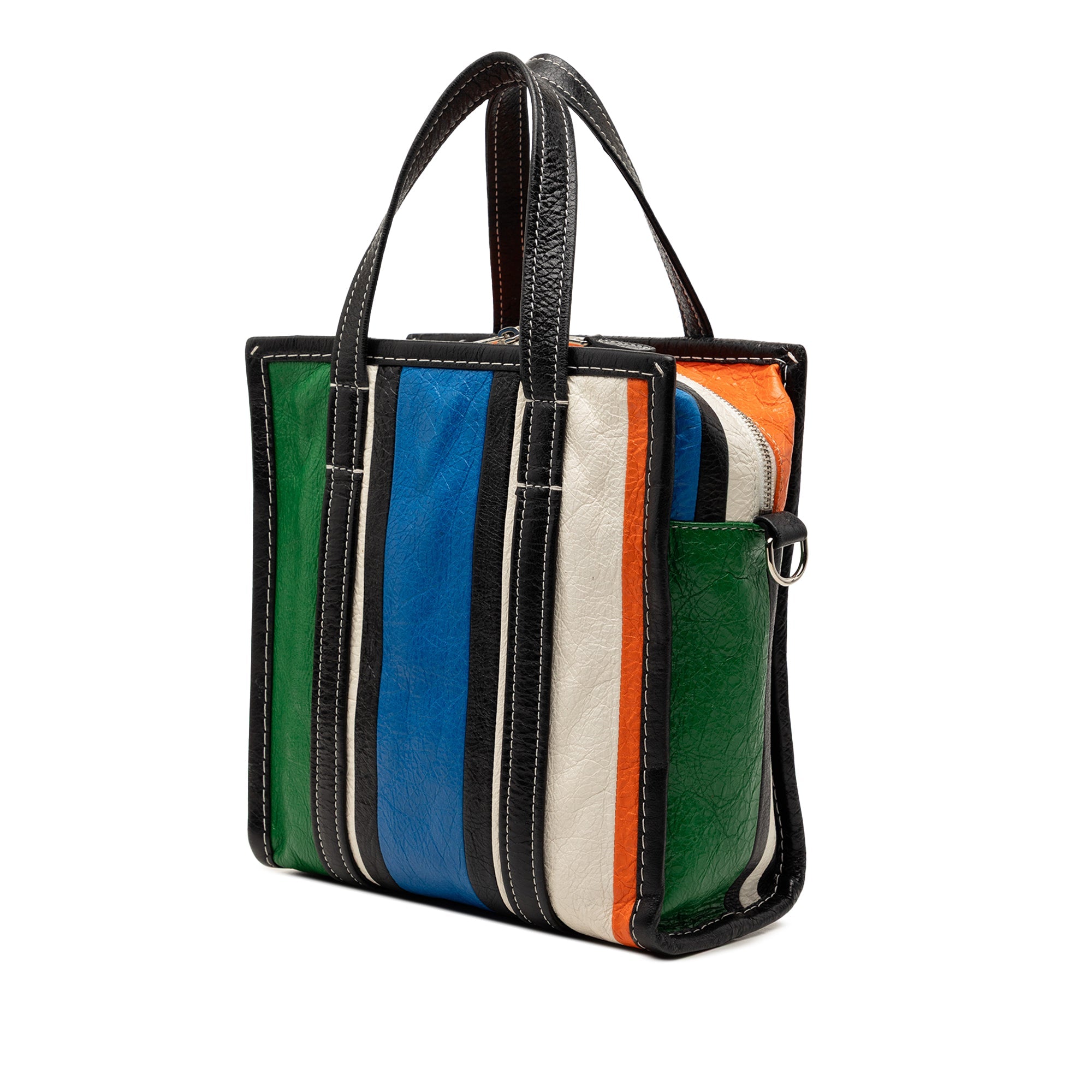 Lambskin Bazar Shopper Satchel XS
