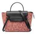 Micro Tweed Belt Satchel