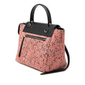 Micro Tweed Belt Satchel