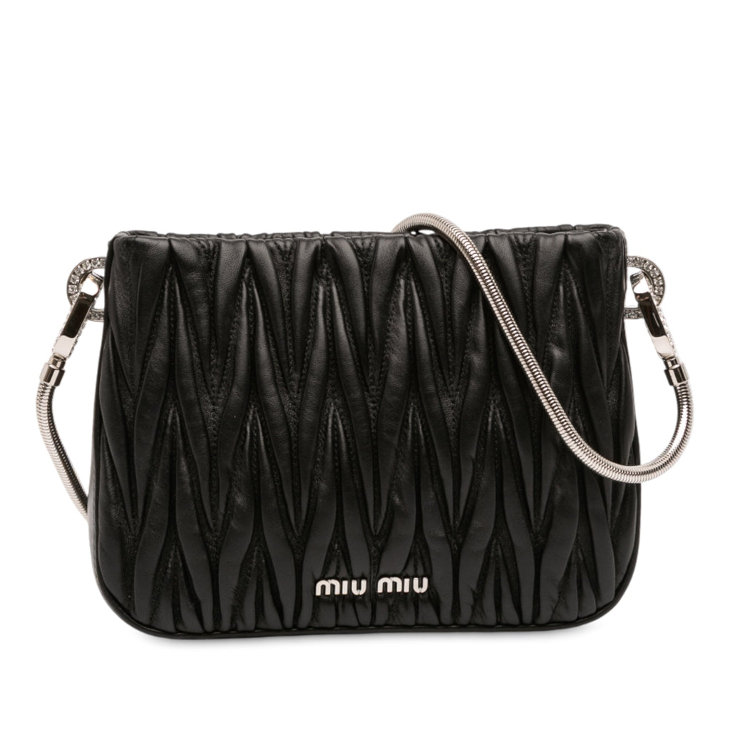 Nappa Matelasse Sassy Shoulder Bag