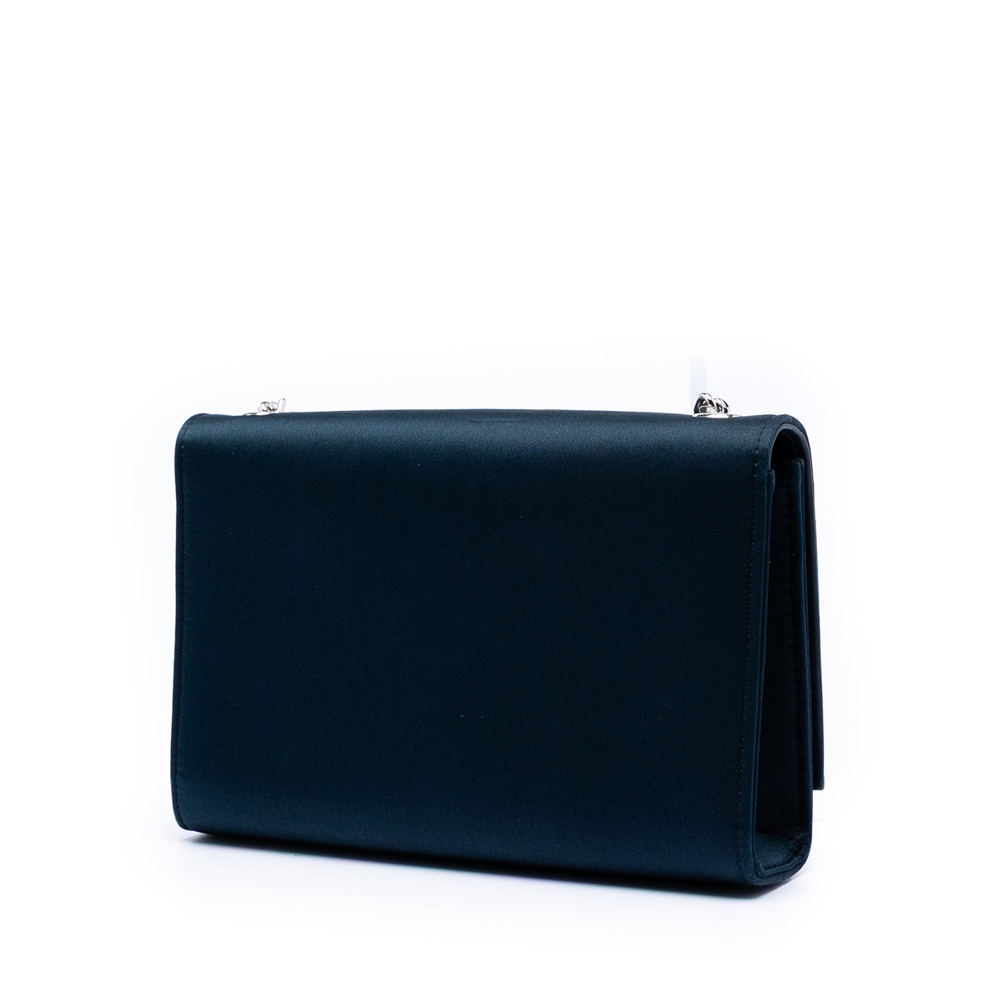 Small Satin Monogram Kate Tassel Crossbody