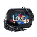 Mini Embroidered Nappa Love Blogger Camera Bag