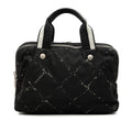 Old Travel Line Nylon Handbag