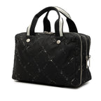 Old Travel Line Nylon Handbag