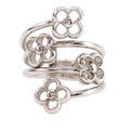 Brass Flower Full Ring