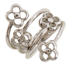 Brass Flower Full Ring