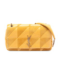 Medium Lambskin and Suede Patchwork Jamie Shoulder Bag