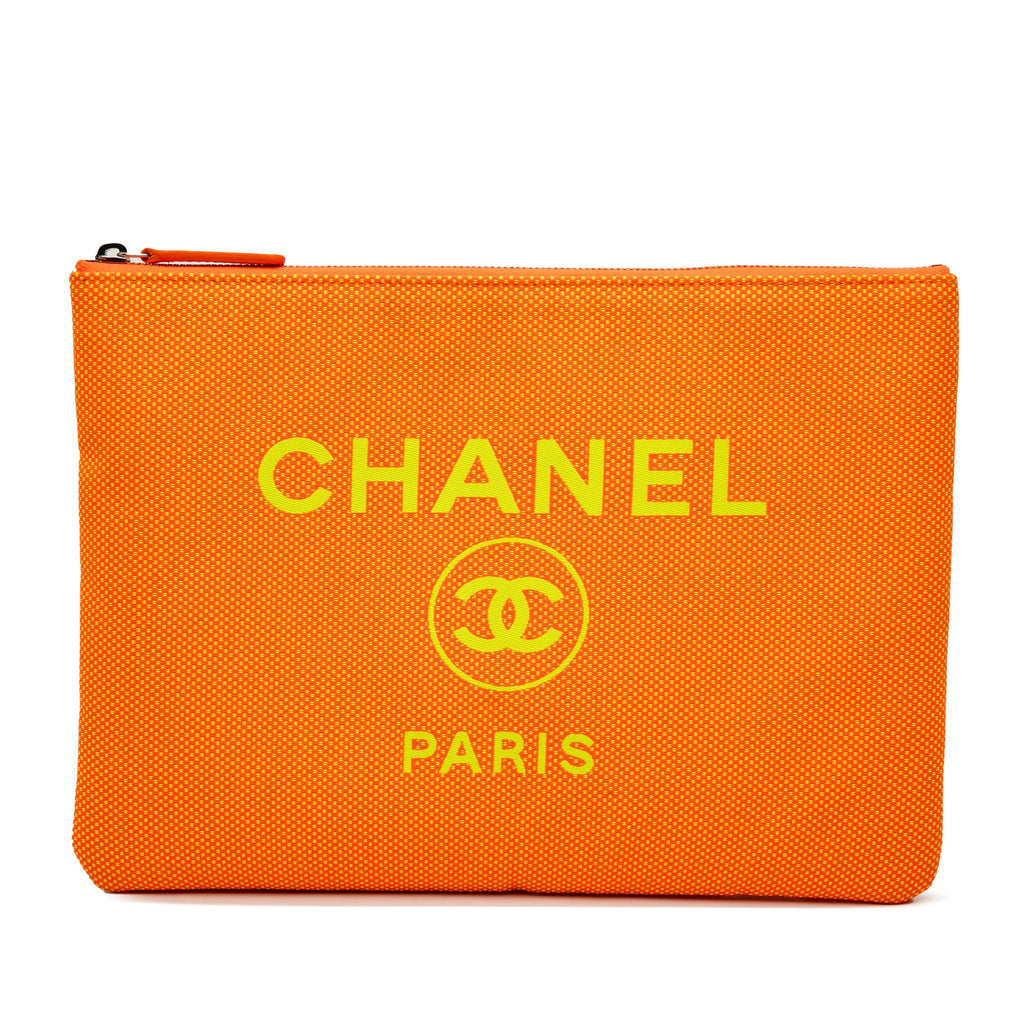 Medium Mixed Fiber Deauville O Case Clutch