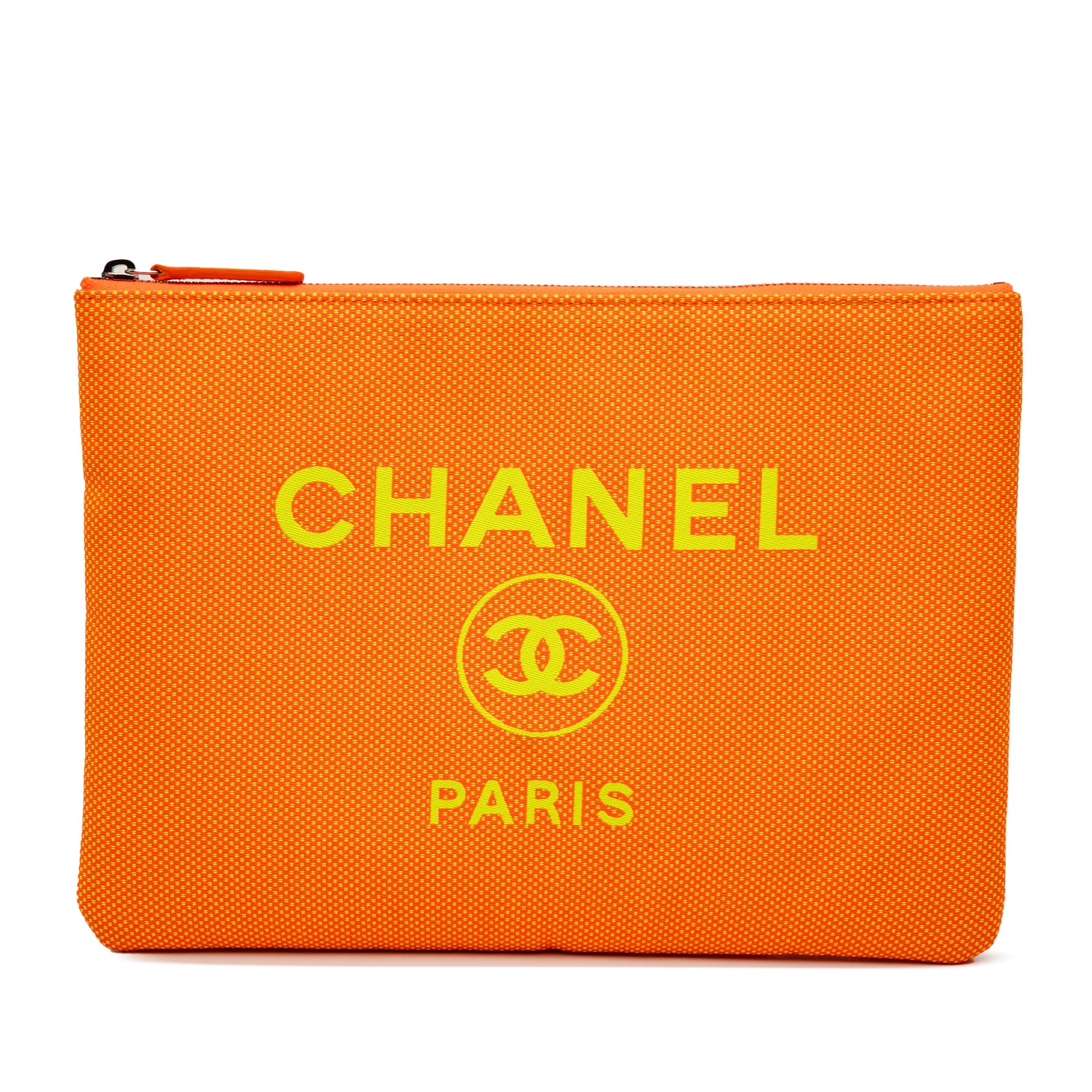 Medium Mixed Fiber Deauville O Case Clutch
