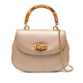 Mini Metallic Calfskin Bamboo Night