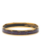 Narrow Horse Horseshoe Cloisonne Enamel Bangle 62