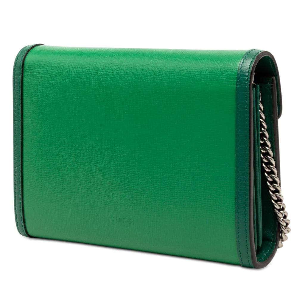 Bicolor Calfskin Dionysus Wallet on Chain