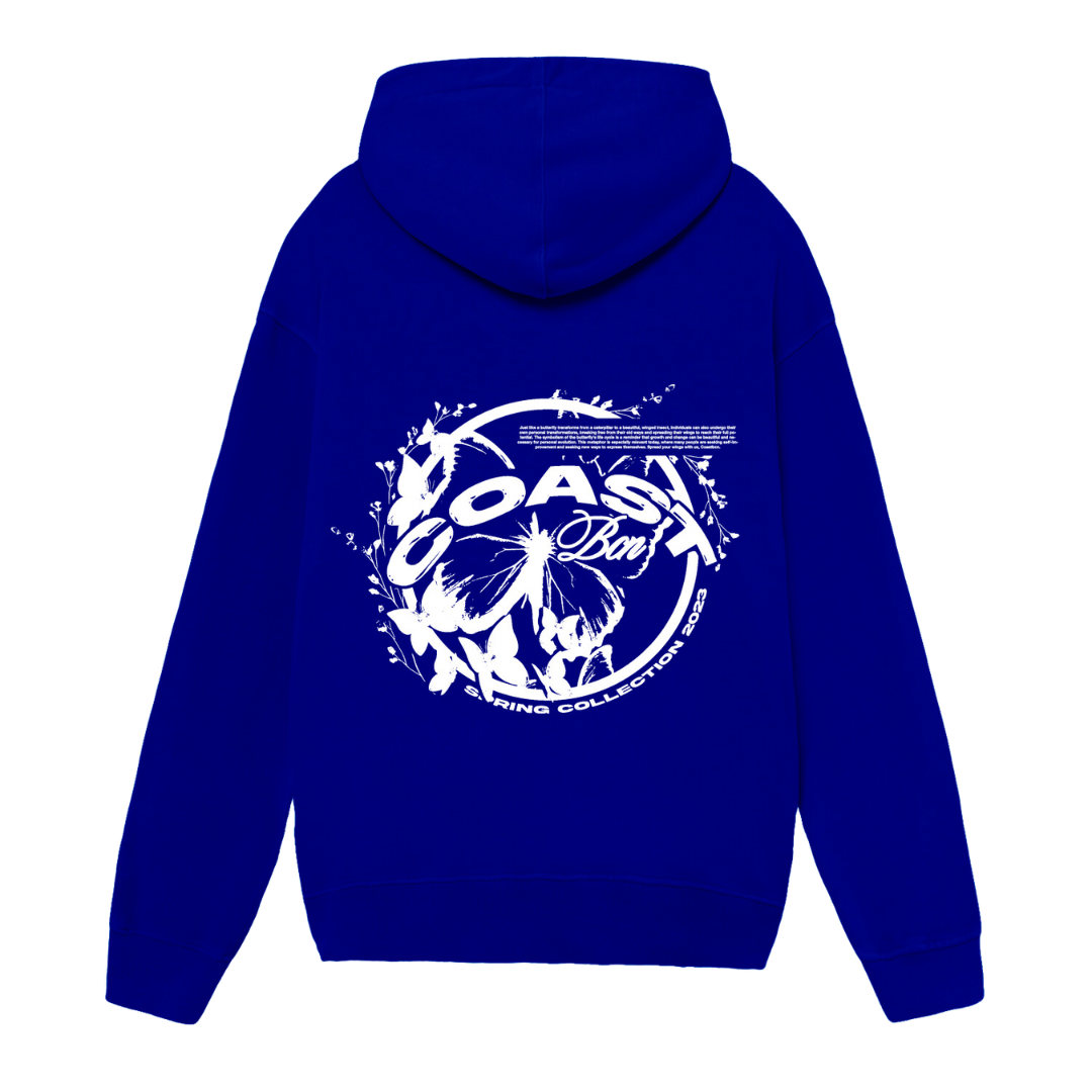 Electric Blue Progress Hoodie