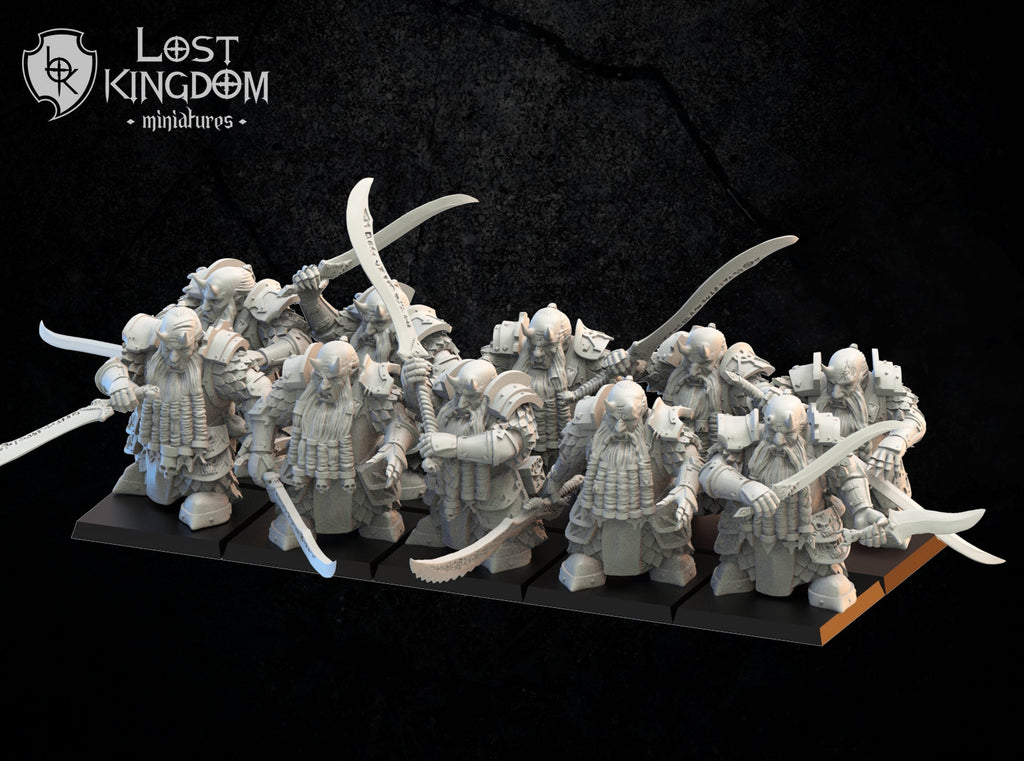 Elite Guard With Swords, Lost Kingdom Miniatures